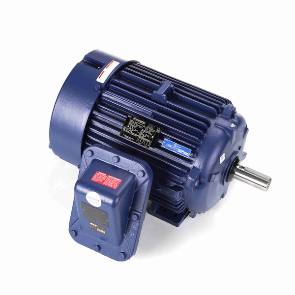 Explosion Proof Motor, 30 HP, 3 Ph, 60 Hz, 230/460 V, 1800 RPM, 286T Frame, EPFC